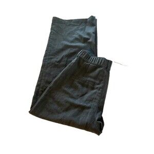 Abercrombie And Fitch Trousers Mens Size M Pleated Front Faux Pkts On Back